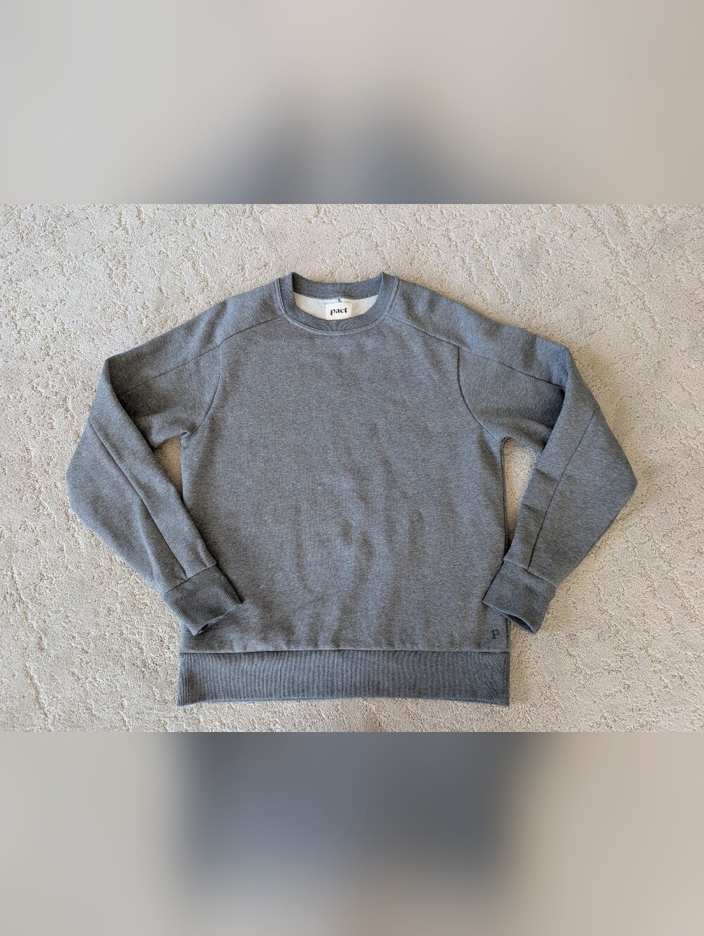 Men's Pact Organic Cotton Sweatshirt, Sz M